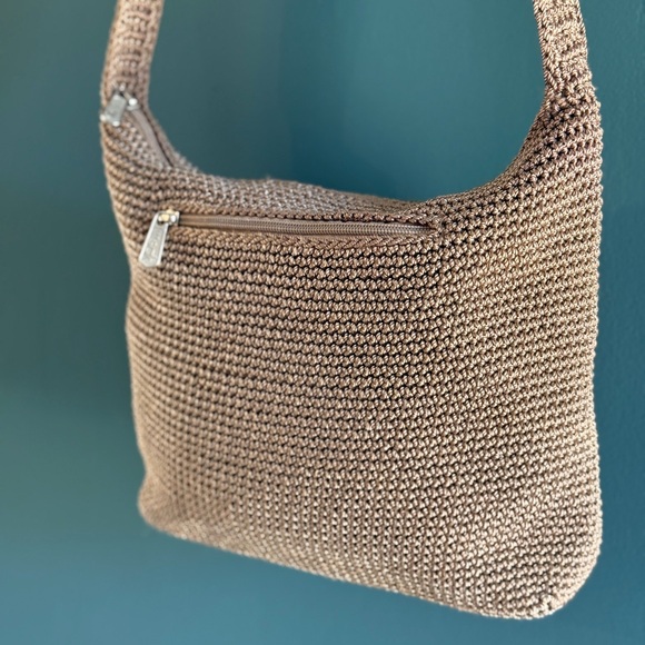 THE SAK Tan Crochet Shoulder Bag | Neutral | Gently Used - Picture 9 of 9